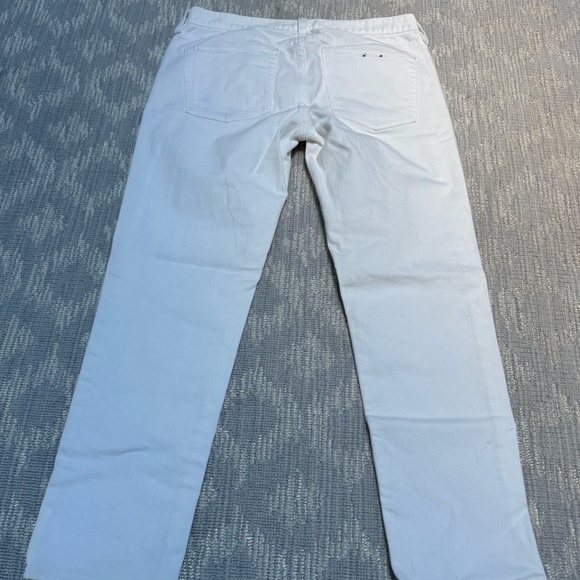 J CREW Cropped matchstick jean in white denim Size 28 - Picture 5 of 5